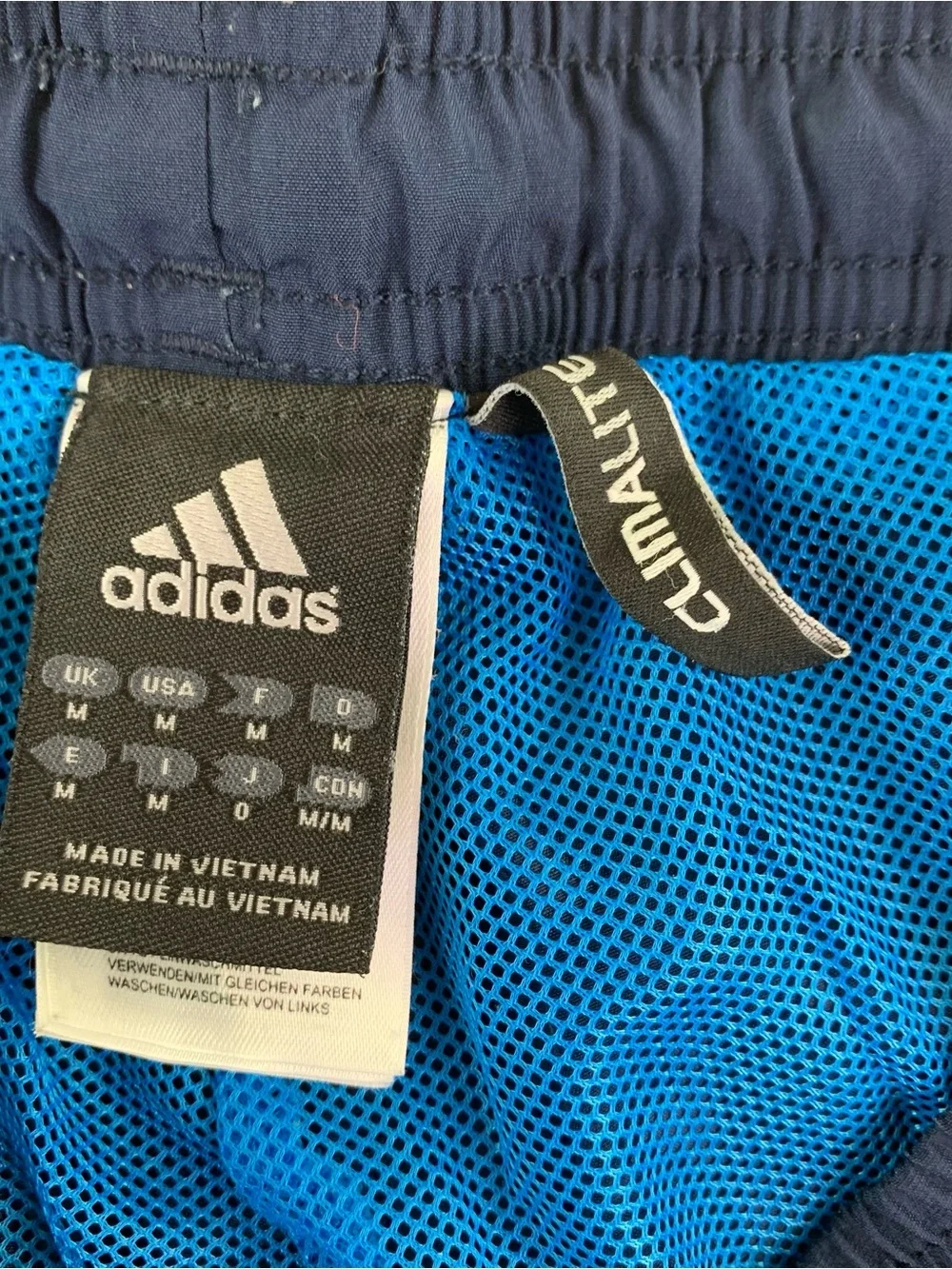 Adidas Predator striped track pants Collegiate Navy blue  Infrared logo